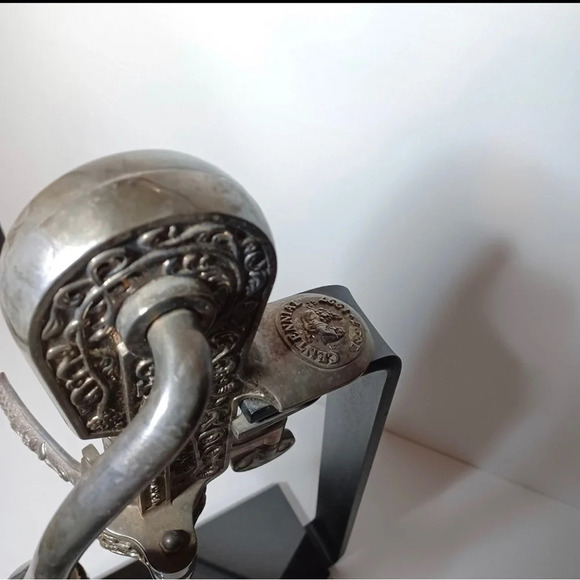Rogar Champion Centenial Table Top Wine Bottle Opener w/ Marble Stand Corkscrew - Picture 5 of 12